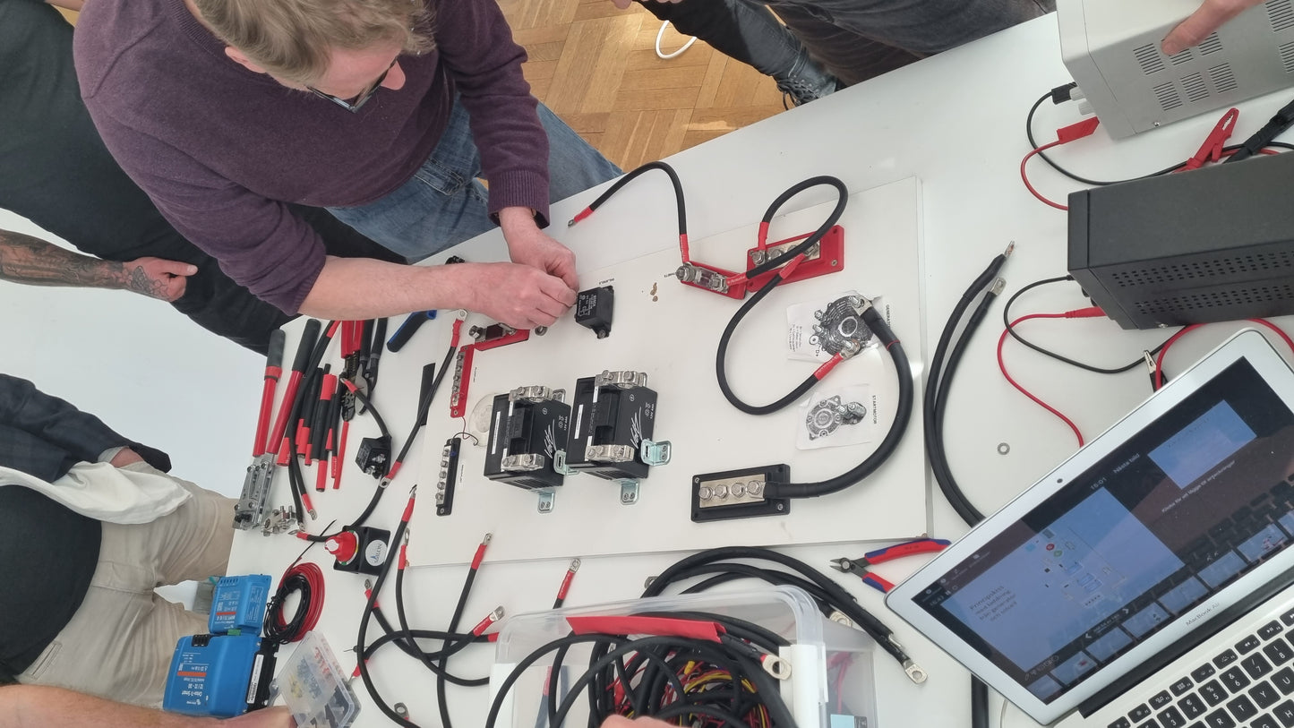 Grundkurs i el. Kopplingsbord