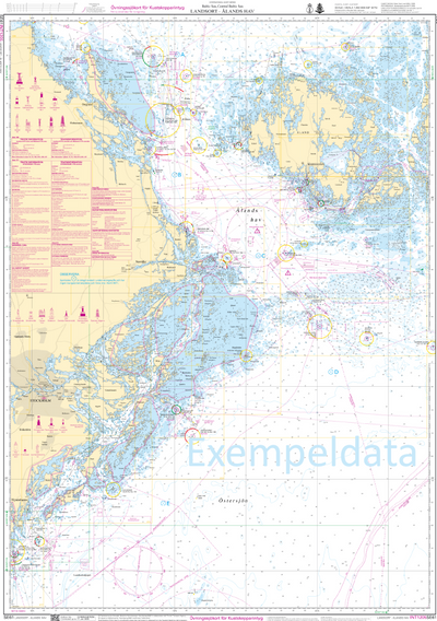 Endast övningssjökort 61/93