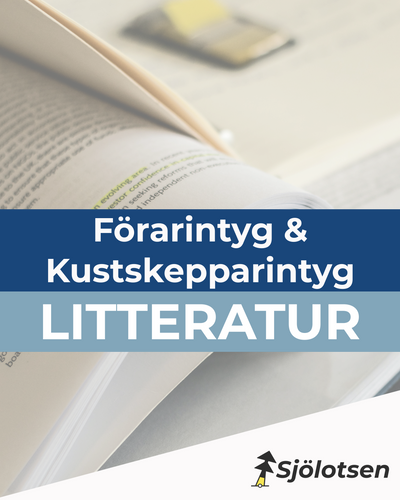 Litteraturpaket kombokurs Kustskepparintyg/förarintyg
